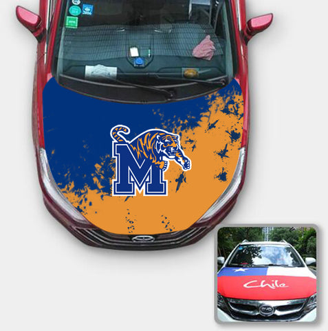 Memphis Tigers NCAA Car Auto Hood Engine Cover Protector