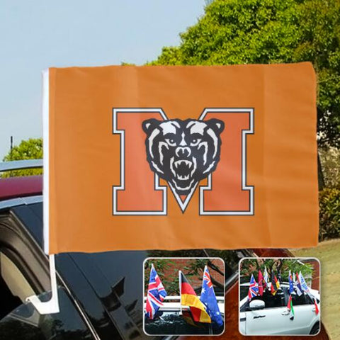 Mercer Bears NCAAB Car Window Flag