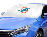 Miami Dolphins NFL Car SUV Front Windshield Snow Cover Sunshade