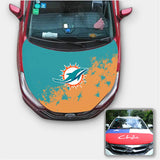 Miami Dolphins NFL Car Auto Hood Engine Cover Protector