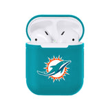 Miami Dolphins NFL Airpods Case Cover 2pcs