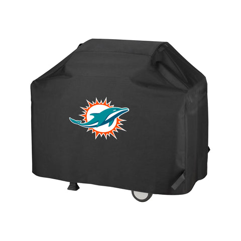 Miami Dolphins NFL BBQ Barbeque Outdoor Black Waterproof Cover