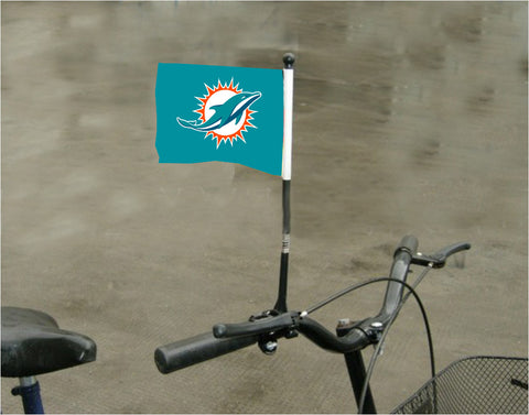 Miami Dolphins NFL Bicycle Bike Handle Flag