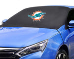Miami Dolphins NFL Car SUV Front Windshield Snow Cover Sunshade