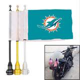 Miami Dolphins NFL Motocycle Rack Pole Flag