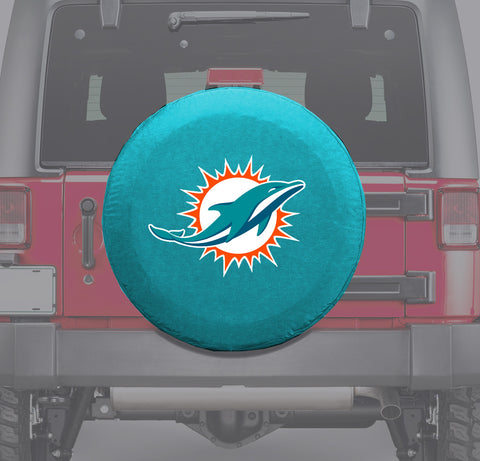 Miami Dolphins NFL Spare Tire Cover