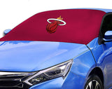 Miami Heat NBA Car SUV Front Windshield Snow Cover Sunshade