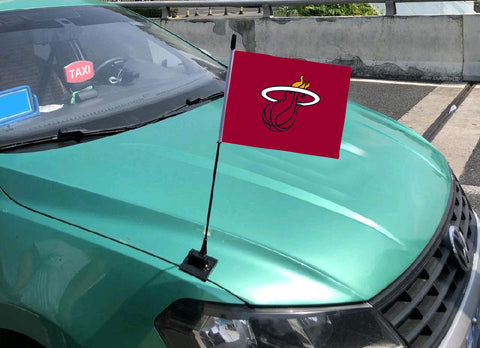 Miami Heat NBA Car Hood Flag