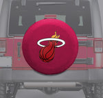 Miami Heat NBA Spare Tire Cover