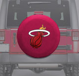 Miami Heat NBA Spare Tire Cover