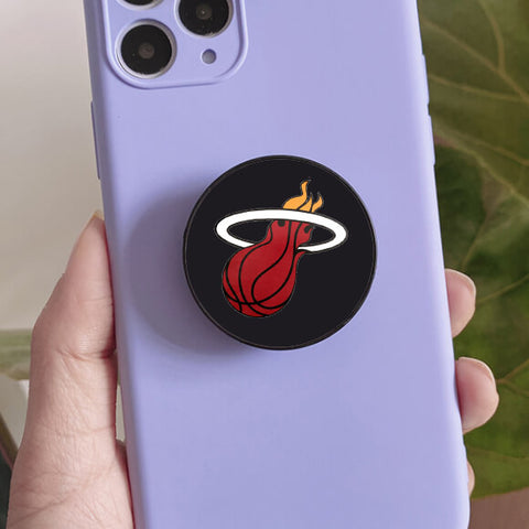 Miami Heat NBA Pop Socket Popgrip Cell Phone Stand Airpop