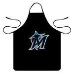 Miami Marlins MLB BBQ Kitchen Apron Men Women Chef