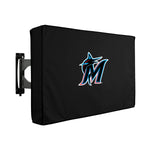 Miami Marlins -MLB-Outdoor TV Cover Heavy Duty