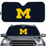 Michigan Wolverines NCAA Car Windshield Sun Shade Universal Fit Sunshade