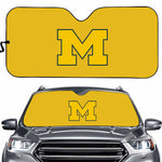 Michigan Wolverines NCAA Car Windshield Sun Shade Universal Fit Sunshade