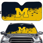 Michigan Wolverines NCAA Car Windshield Sun Shade Universal Fit Sunshade