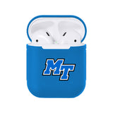 Middle Tennessee Blue Raiders NCAA Airpods Case Cover 2pcs