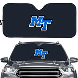 Middle Tennessee Blue Raiders NCAA Car Windshield Sun Shade Universal Fit Sunshade