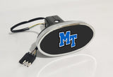 Middle Tennessee Blue Raiders NCAA Hitch Cover LED Brake Light for Trailer