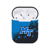 Middle Tennessee Blue Raiders NCAA Airpods Case Cover 2pcs