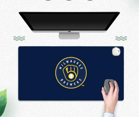 Milwaukee Brewers MLB Winter Warmer Computer Desk Heated Mouse Pad