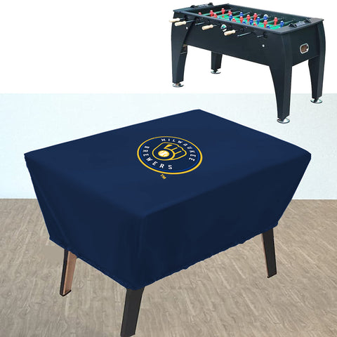 Milwaukee Brewers MLB Foosball Soccer Table Cover Indoor Outdoor