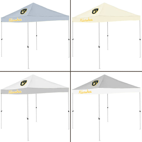 Milwaukee Brewers MLB Popup Tent Top Canopy Cover