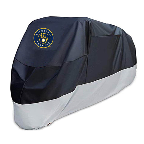Milwaukee Brewers MLB Outdoor Motorcycle Cover