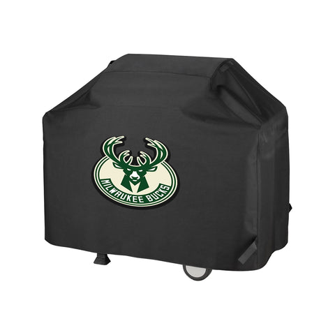 Milwaukee Bucks NBA BBQ Barbeque Outdoor Black Waterproof Cover