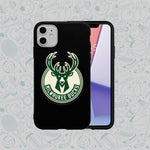 Phone Case Rubber Plastic NBA-Milwaukee Bucks Print