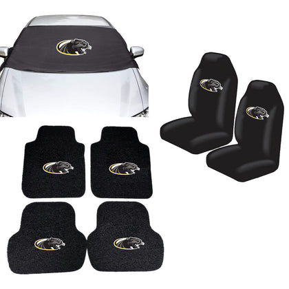 Milwaukee Panthers NCAA Car Front Windshield Cover Seat Cover Floor Mats