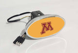 Minnesota Golden Gophers NCAA Hitch Cover LED Brake Light for Trailer