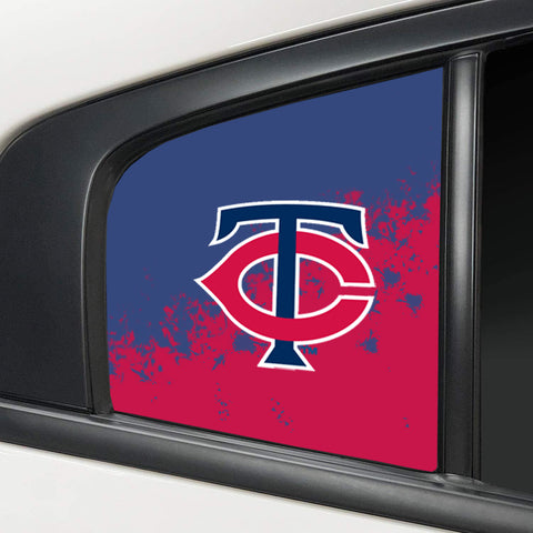 Minnesota Twins MLB Rear Side Quarter Window Vinyl Decal Stickers Fits Dodge Charger