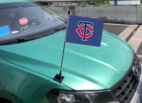 Minnesota Twins MLB Car Hood Flag