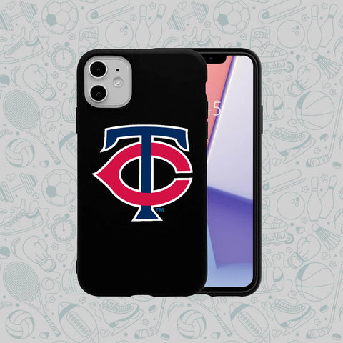 Phone Case Rubber Plastic MLB-Minnesota Twins  Print