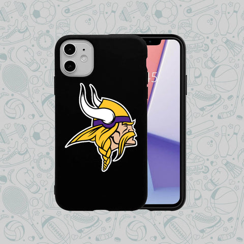 Phone Case Rubber Plastic NFL-Minnesota Vikings Print
