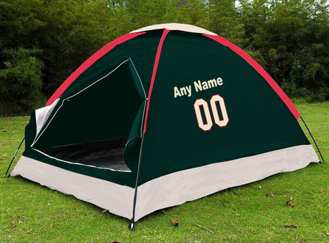 Minnesota Wild NHL Camping Dome Tent Waterproof Instant