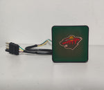 Minnesota Wild NHL Hitch Cover LED Brake Light for Trailer