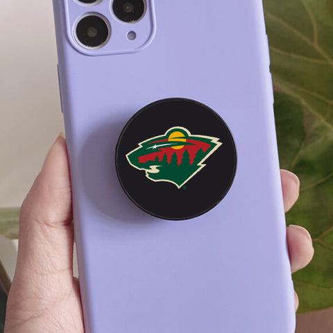 Minnesota Wild NHL Pop Socket Popgrip Cell Phone Stand Airpop