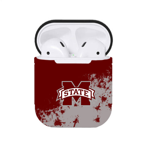 Mississippi State Bulldogs NCAA Airpods Case Cover 2pcs