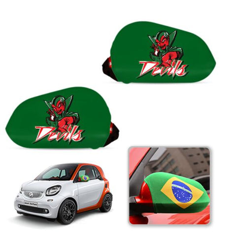 Mississippi Valley State Delta Devils NCAAB Car rear view mirror cover-View Elastic