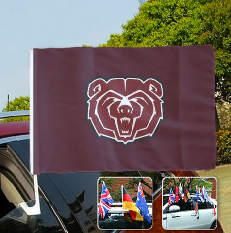 Missouri State Bears NCAAB Car Window Flag