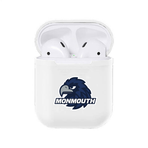 Monmouth Hawks NCAA Airpods Case Cover 2pcs