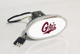 Montana Grizzlies NCAA Hitch Cover LED Brake Light for Trailer