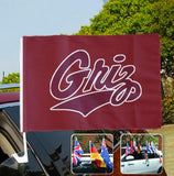 Montana Grizzlies NCAAB Car Window Flag