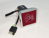 Montana Grizzlies NCAA Hitch Cover LED Brake Light for Trailer