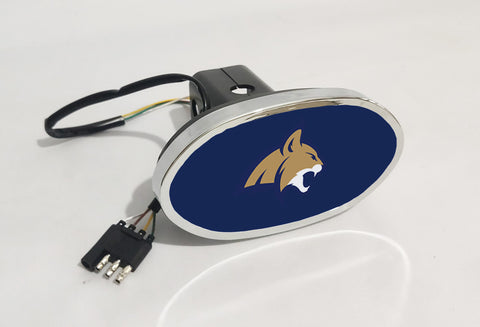 Montana State Bobcats NCAA Hitch Cover LED Brake Light for Trailer