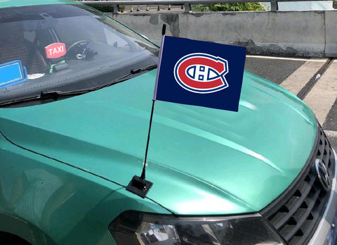 Montreal Canadiens NHL Car Hood Flag