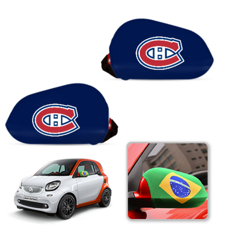 Montreal Canadiens NHL Car rear view mirror cover-View Elastic