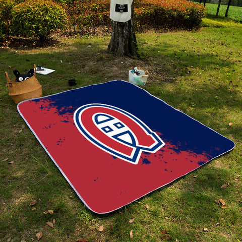 Montreal Canadiens NHL Picnic Blanket Mat Beach Outdoor Waterproof